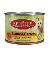 Berkley #10 для собак дичь с морковью 200 гр