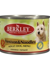 Berkley #11 для собак легкая формула - индейка с ягненком и яблоками 200 гр