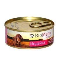 BioMenu Puppy для щенков с индейкой 100 гр