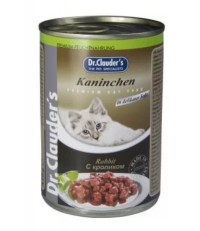 Dr.Clauder’s консервы для кошек с кроликом 415 гр. 