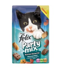 Felix Party mix лакомство для кошек морской микс 20 гр.