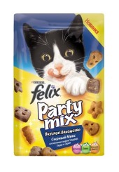 Felix Party mix лакомство для кошек сырный микс 20 гр.