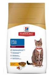 Hill's Adult Oral Care сухой корм для кошек для гигиены полости рта 1,5 кг. 