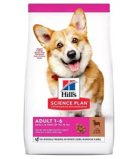 Hill's Adult Small&Miniature Lamb сухой корм для взрослых собак мелких и миниатюрных пород с ягненком и рисом 1,5 кг. 