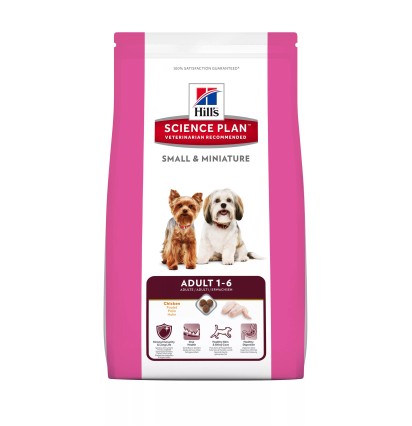 Hill's Adult Small&Miniature сухой корм для взрослых собак мелких и миниатюрных пород 300 гр.