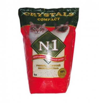 Барсик №1 Crystals Compact наполнитель для туалета 5 л.