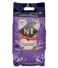 Барсик №1 Crystals наполнитель силикагелевый для туалета лаванда 5 л.