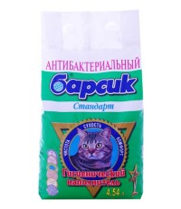 Барсик Стандарт антибактериальный наполнитель для туалета 4,54 л. 