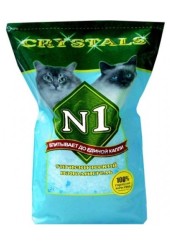 Барсик №1 Crystals наполнитель силикагелевый для туалета голубой 5 л.