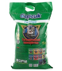 Барсик Стандарт антибактериальный наполнитель для туалета 15 л.