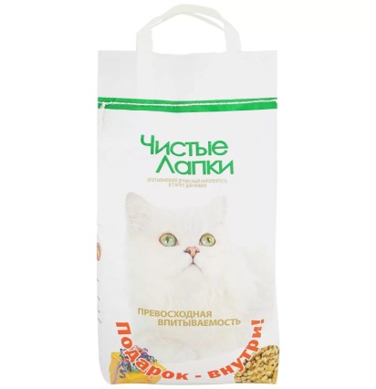 Чистые лапки древесный 12 л