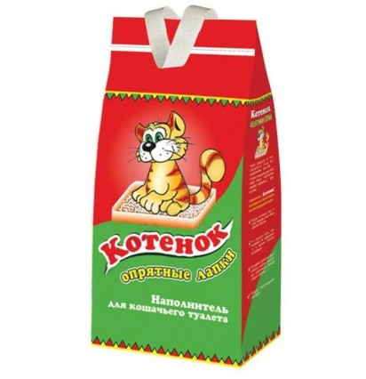 Котенок Опрятные лапки 4л