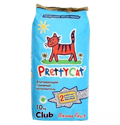 Претти кет впитывающий 10 кг