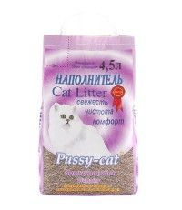 Пусси Кет комкующийся 4,5 л