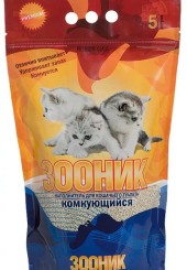 Зооник комкующийся 5л д/кошек