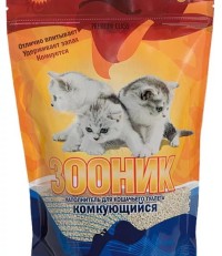 Зооник комкующийся 5л д/кошек