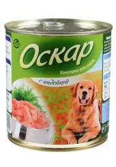ОСКАР для собак с индейкой 750 гр 