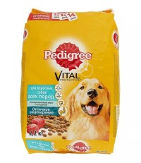 Pedigree сухой корм для взрослых собак всех пород 2,2 кг. 
