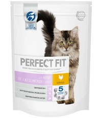 Перфект Фит сухой корм для котят с курицей 190 гр.