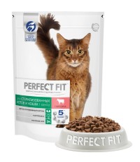Перфект Фит сухой корм для кошек для стерилизованных кошек с говядиной 650 гр.
