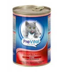 Превитал классик консервы для кошек говядина 415 гр