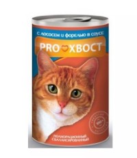 Прохвост консервы для кошек лосось 415 гр