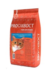ProХвост сухой корм для кошек с рыбой 10 кг. 