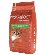 ProХвост сухой корм для кошек с говядиной 10 кг. 