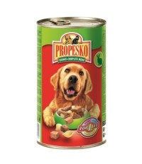 Propesko для собак с говядиной, кроликом, и макаронами 1240 гр.