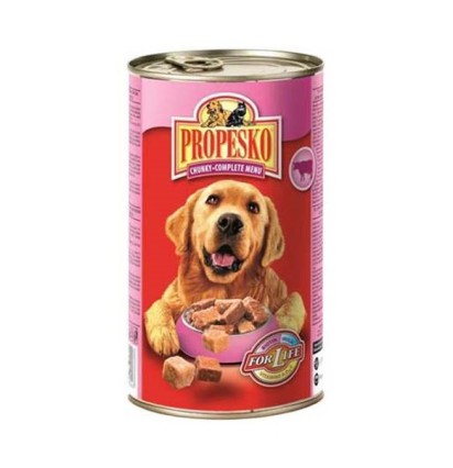 Propesko для собак c говядиной, курицей и дичью 1240 гр.