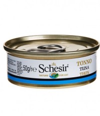 Schesir консервы для кошек с тунцом в желе 50 гр.