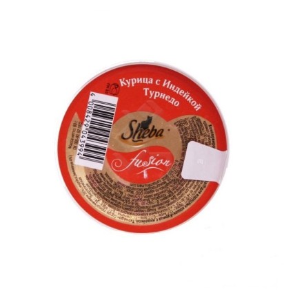 Sheba курица с индейкой турнедо 80 гр 