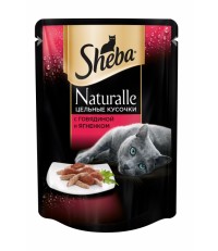 Sheba Naturalle консервы для кошек с говядиной и ягненком 80 гр