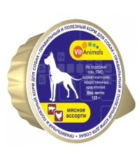 VitAnimals для собак Мясное ассорти 125 гр.