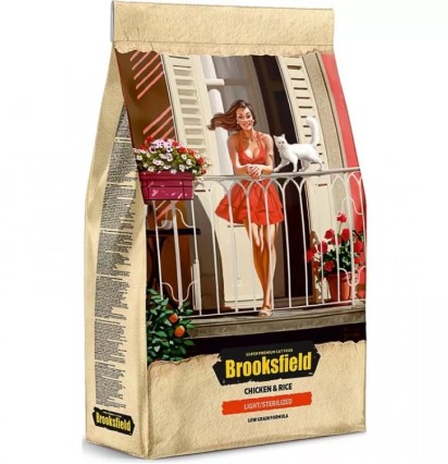 Brooksfield сухой корм для кошек говядина/рис 6 кг. 