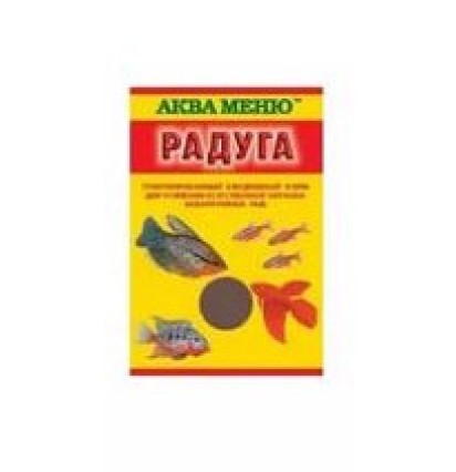 Корм для рыб Аква Меню Радуга 
